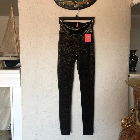 Spanx Velvet Shine Leggings - Picture 3 of 13